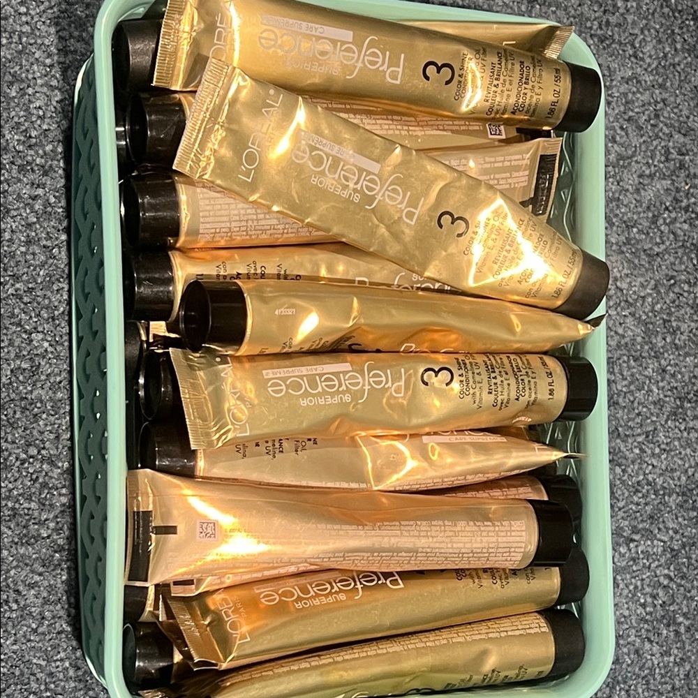 Lot of 28 L'Oréal Paris Gold Hair Treatment Mask 1.86 Fl oz